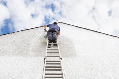 Peinture extérieure à Étrembières — façades et ravalement